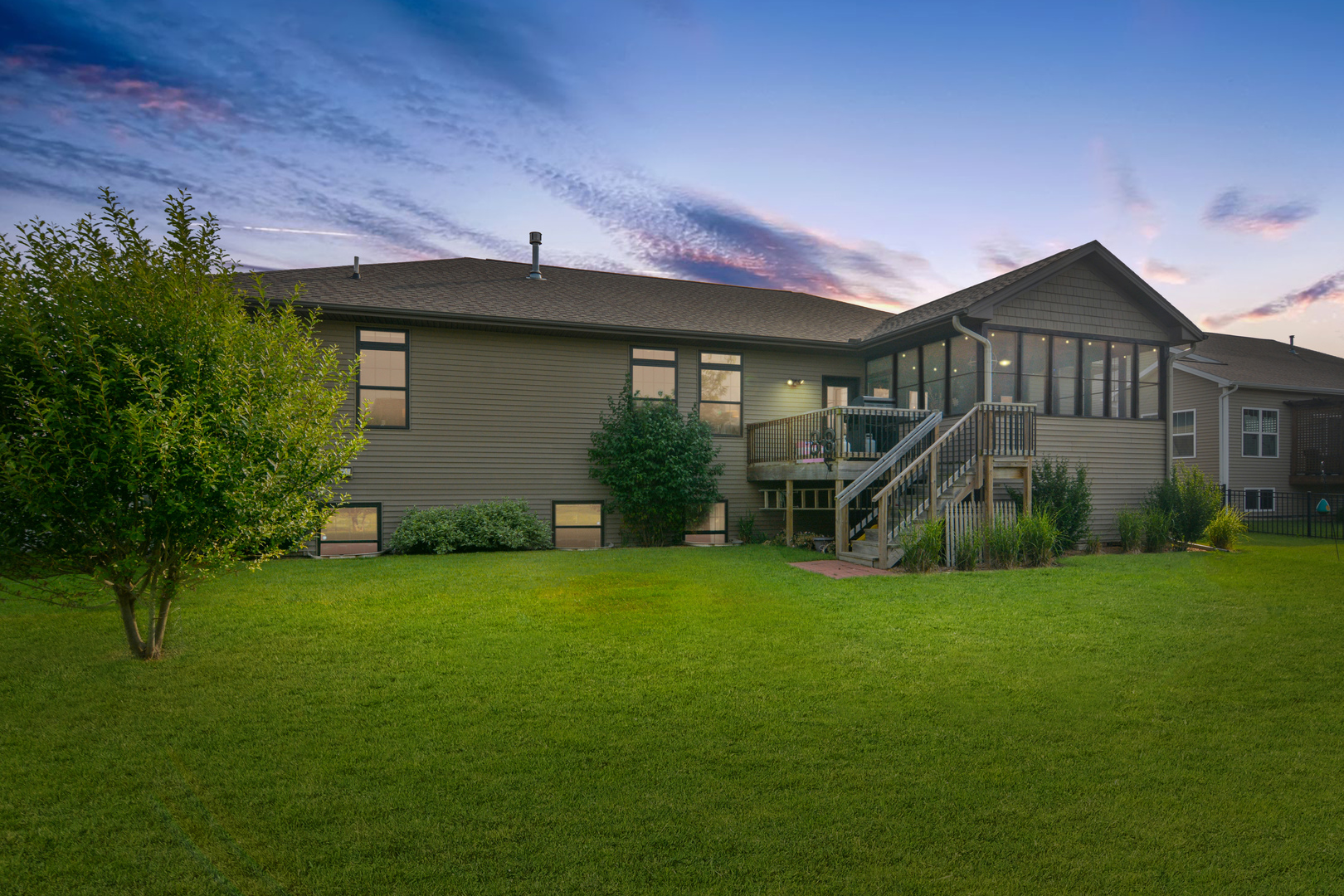 2235 North Bridge Drive Normal, IL 61761 - Photo 91 of 96 a front view of a house with a yard