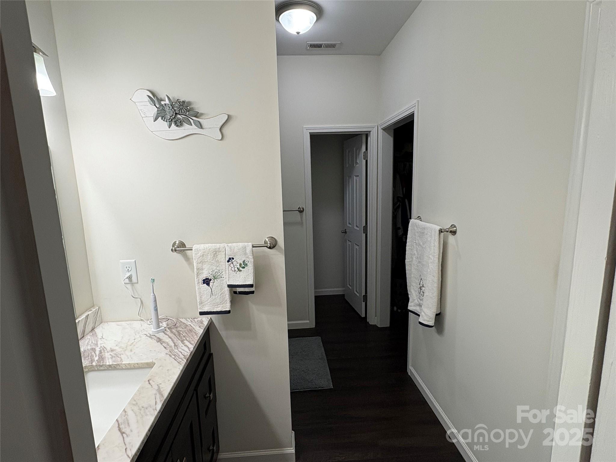 10 Scarlett Ridge Drive Marshall, NC 28753 - Photo 27 of 31 a en suite bathroom with a granite countertop sink