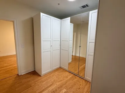 a view of empty room