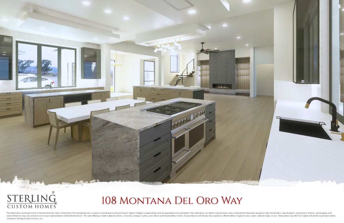 108 Montana Del Oro Way Lakeway, TX 78738 - Photo 2 of 22 a kitchen with a sink and a stove top oven