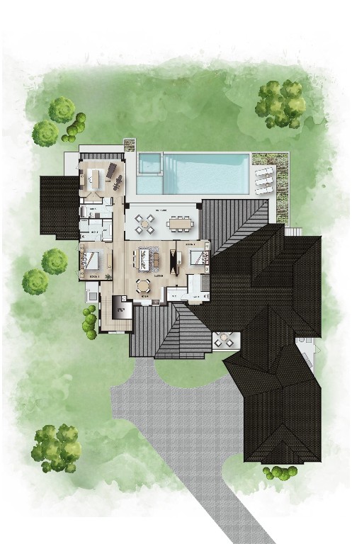 108 Montana Del Oro Way Lakeway, TX 78738 - Photo 20 of 22 a view of a couches in the patio