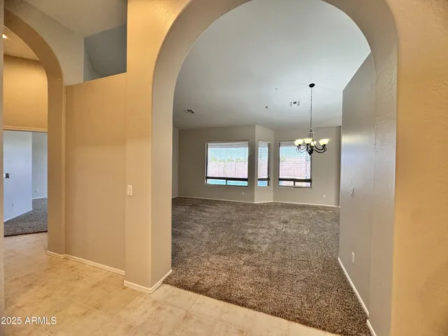 en view interior of the house