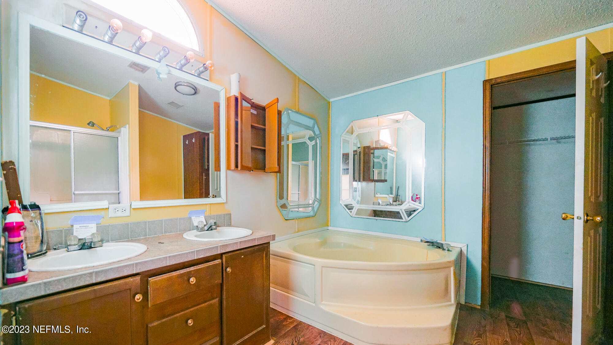 16055 Shellcracker Road Jacksonville, FL 32226 - Photo 11 of 32 a bathroom with a tub sink and mirror