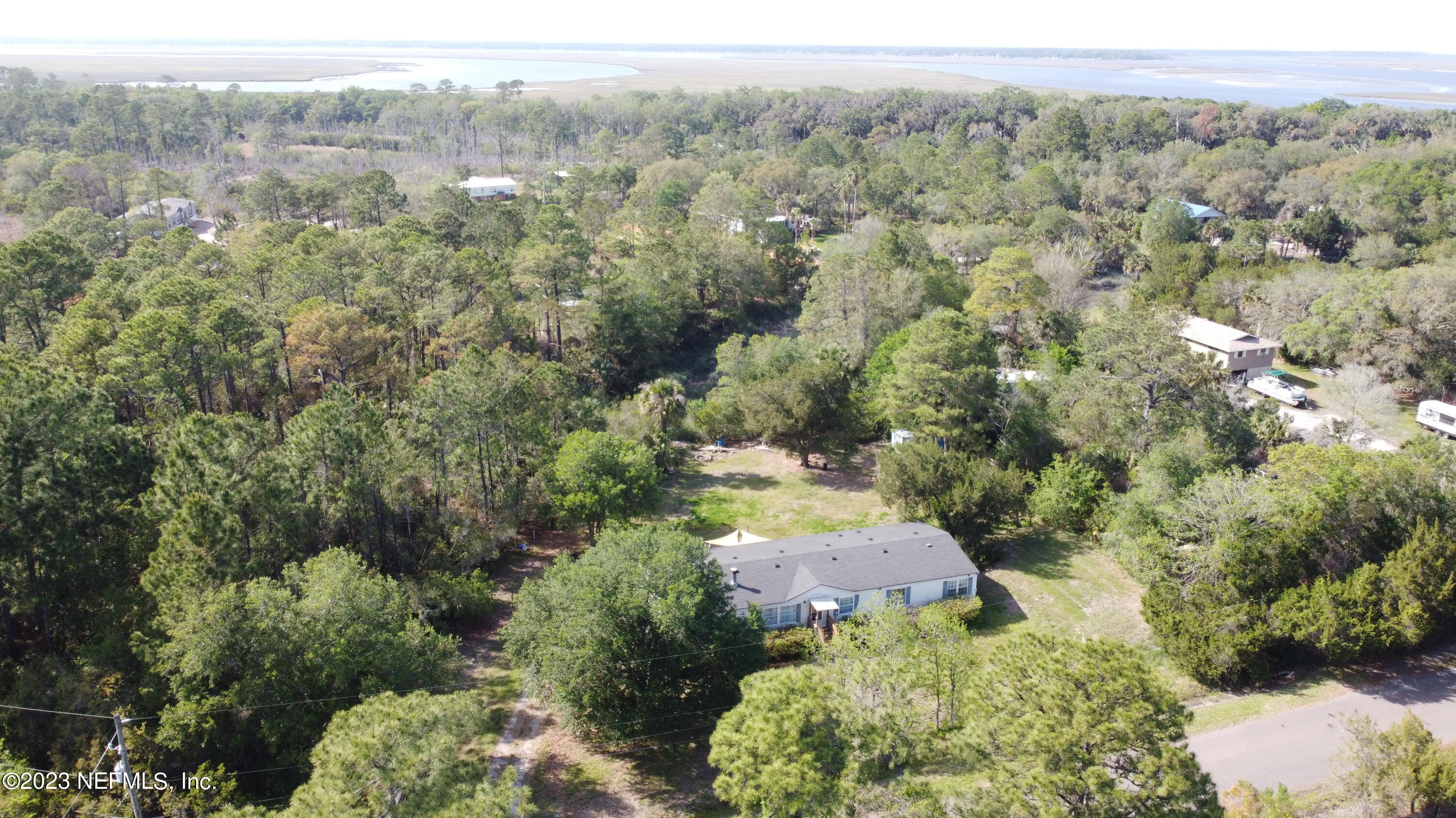 16055 Shellcracker Road Jacksonville, FL 32226 - Photo 23 of 32 an aerial view of a town with trees