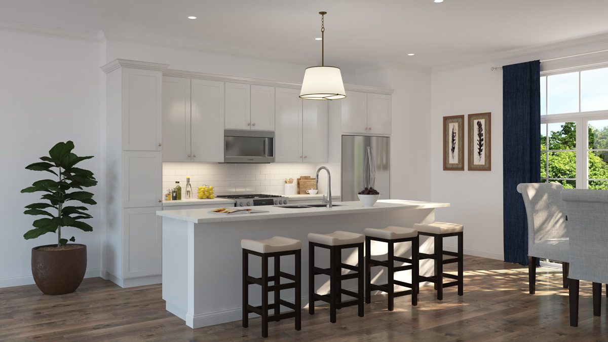 1753 Winnetka Road Northfield, IL 60093 - Photo 3 of 5 a kitchen with a table and chairs in it