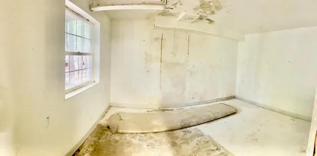 a view of storage and utility room