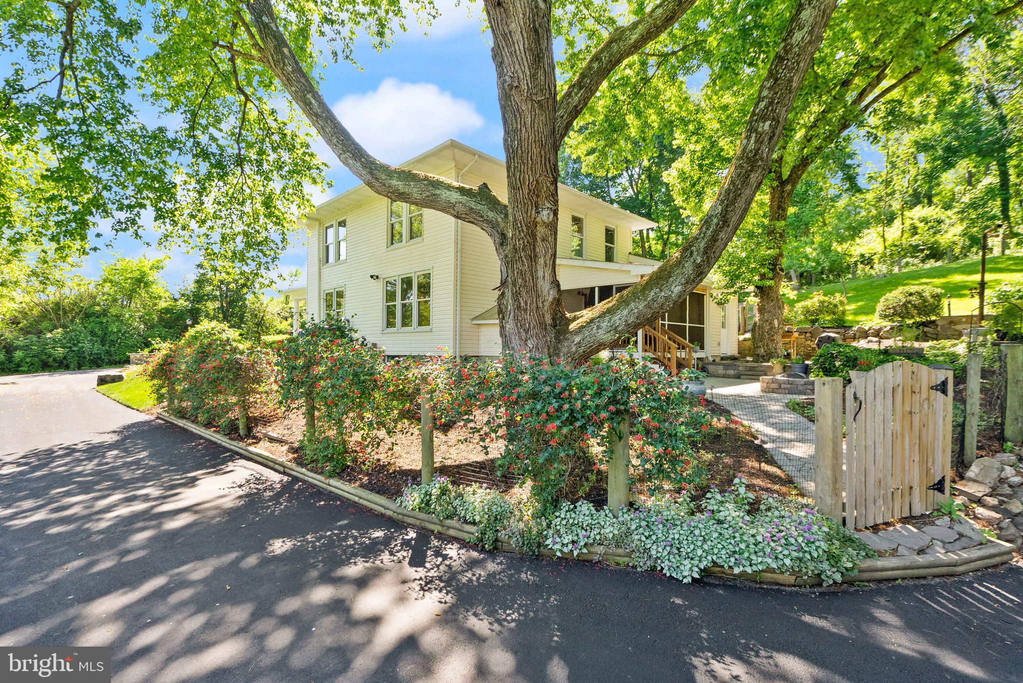 37151 Branchriver Road Purcellville, VA 20132 - Photo 48 of 63 a front view of a house with a yard and potted plants