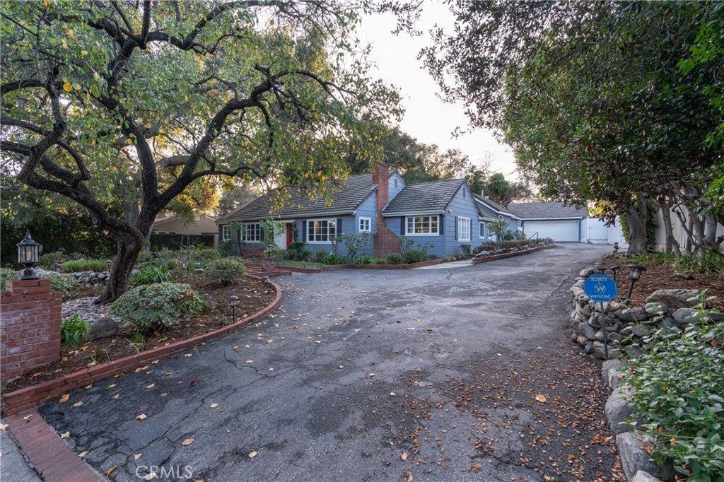 1735 Claridge Street Arcadia, CA 91006 - Photo 17 of 18 a view of house with outdoor space and garden