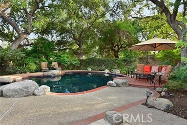 1735 Claridge Street Arcadia, CA 91006 - Photo 18 of 18 a view of a backyard with sitting area