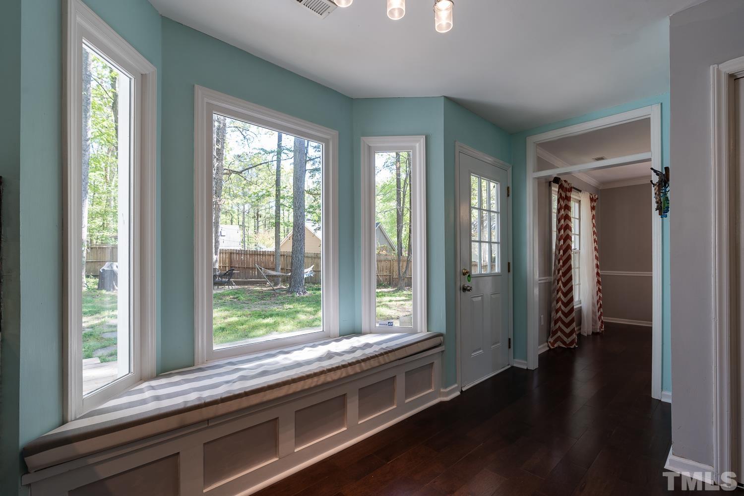 3604 Norway Court Raleigh, NC 27616 - Photo 7 of 26 a view of a room with window and wooden floor