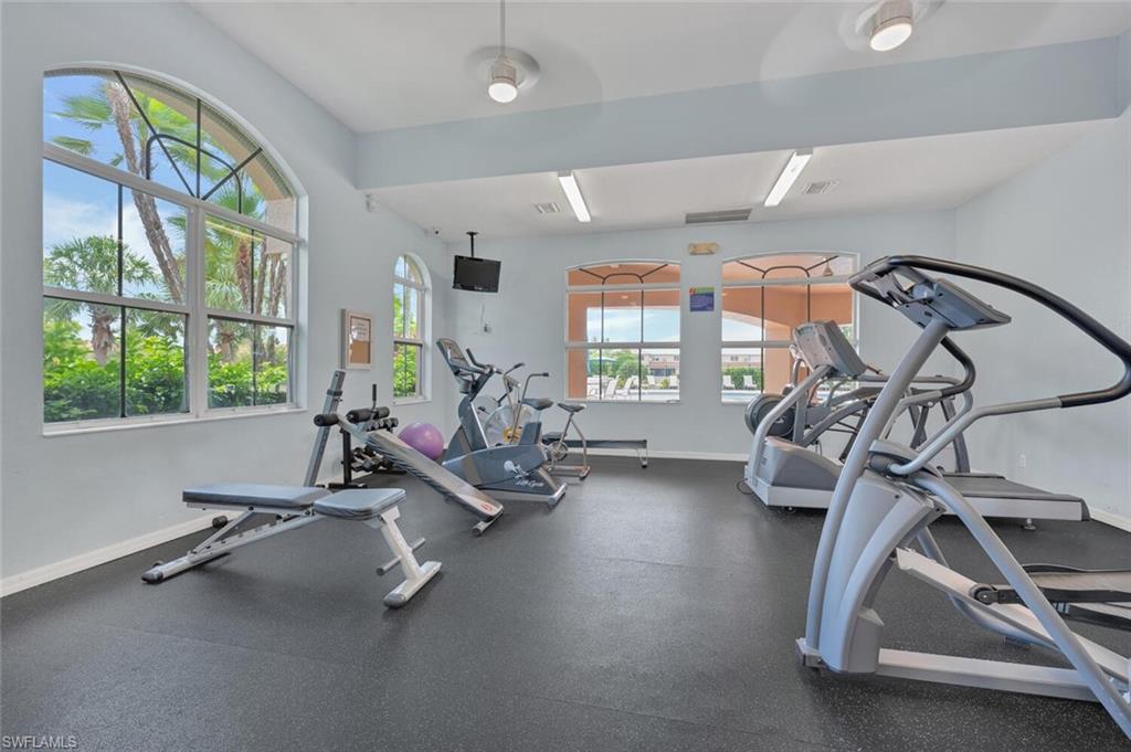 17528 Cherry Ridge Lane Fort Myers, FL 33967 - Photo 18 of 18 a view of a room with gym equipment