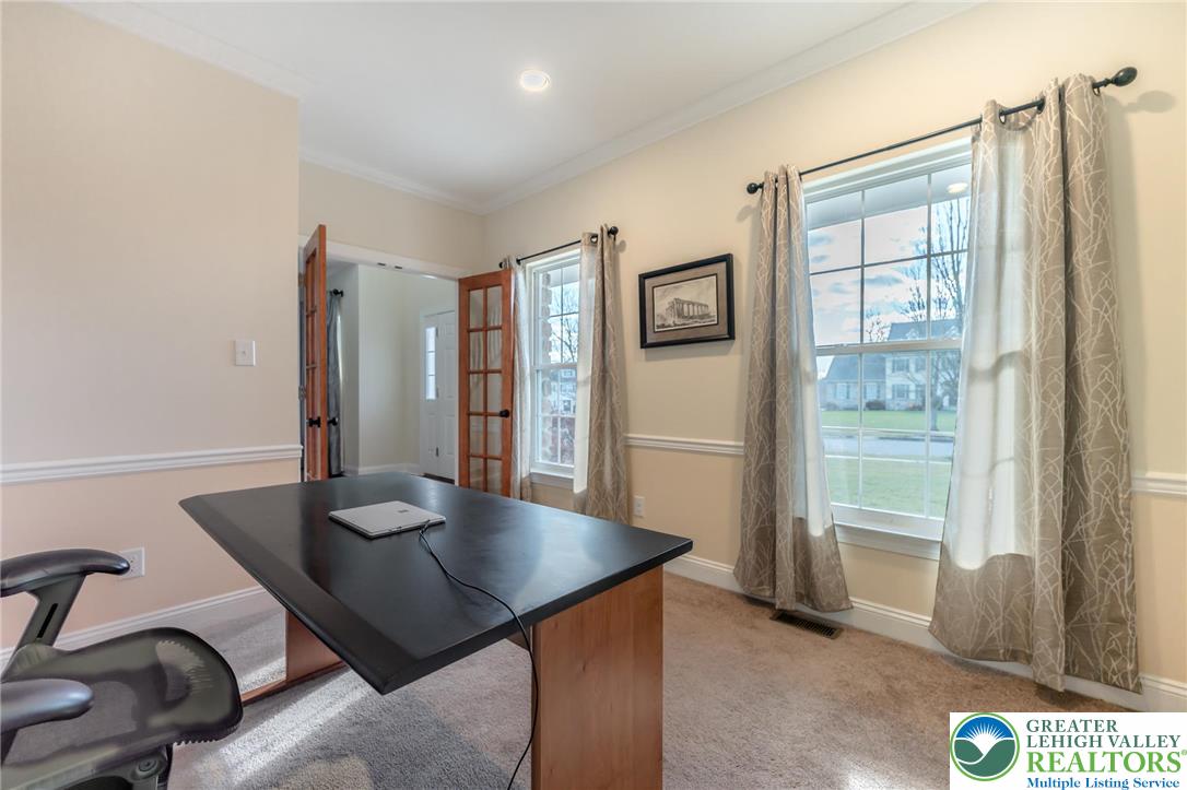 3505 Woodbyne Road Hellertown, PA 18055 - Photo 21 of 66 a view of a dining room with furniture and window