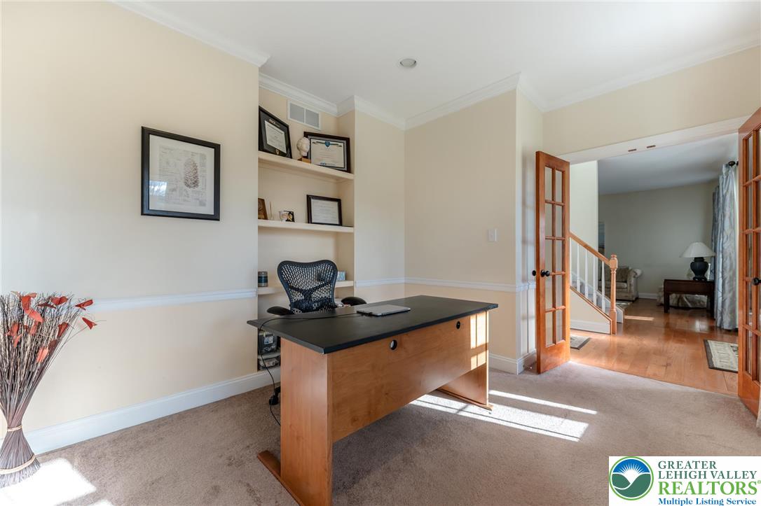 3505 Woodbyne Road Hellertown, PA 18055 - Photo 22 of 66 Den/office w/built-ins