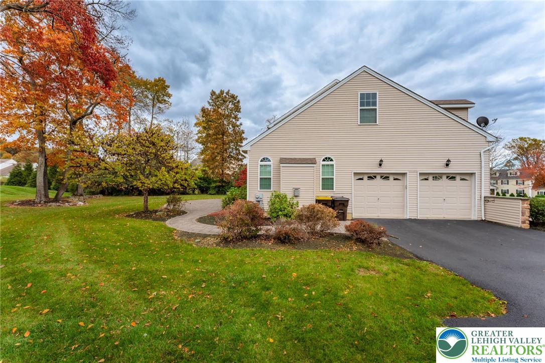 3505 Woodbyne Road Hellertown, PA 18055 - Photo 43 of 66 a view of backyard of house with green space