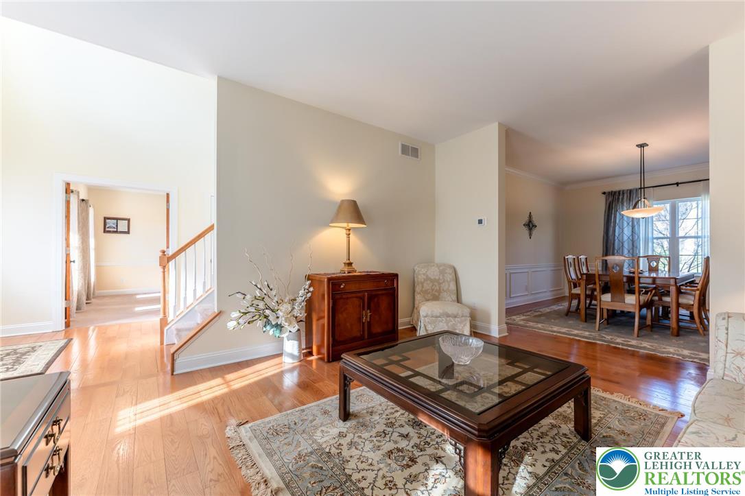 3505 Woodbyne Road Hellertown, PA 18055 - Photo 8 of 66 a living room with furniture and wooden floor