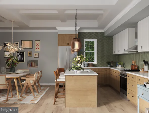 a kitchen with stainless steel appliances kitchen island granite countertop a sink and cabinets