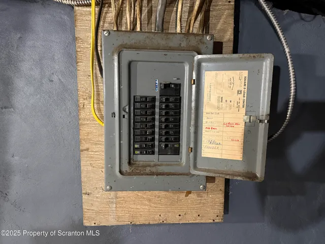 a view of a door of the house