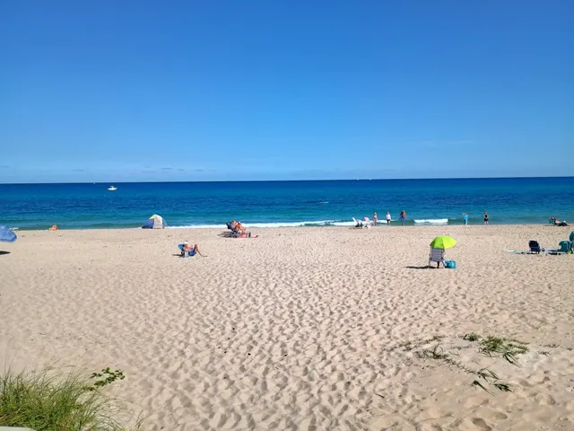 a view of beach and ocean