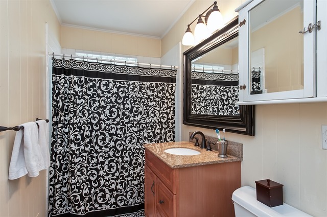 1138 Dell Road Northbrook, IL 60062 - Photo 11 of 16 a bathroom with a sink and a mirror