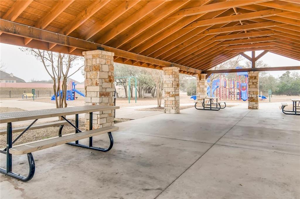 2109 Granite Springs Road Leander, TX 78641 - Photo 29 of 30 A community gathering spot with a robust timber-framed pavilion and nearby recreation for all.