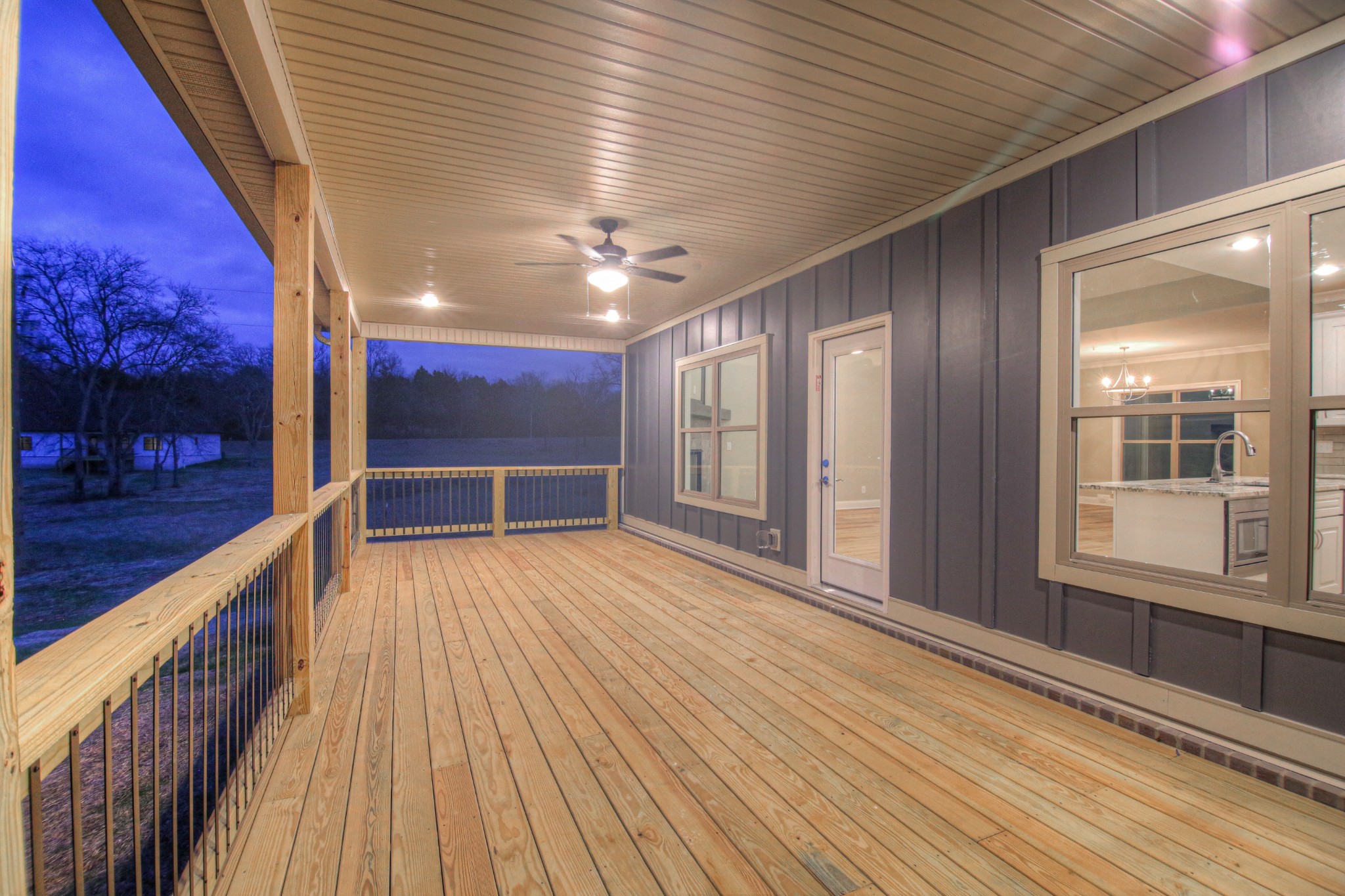2575 Tracy Road Watertown, TN 37184 - Photo 23 of 23 a view of a balcony with wooden floor and stairs