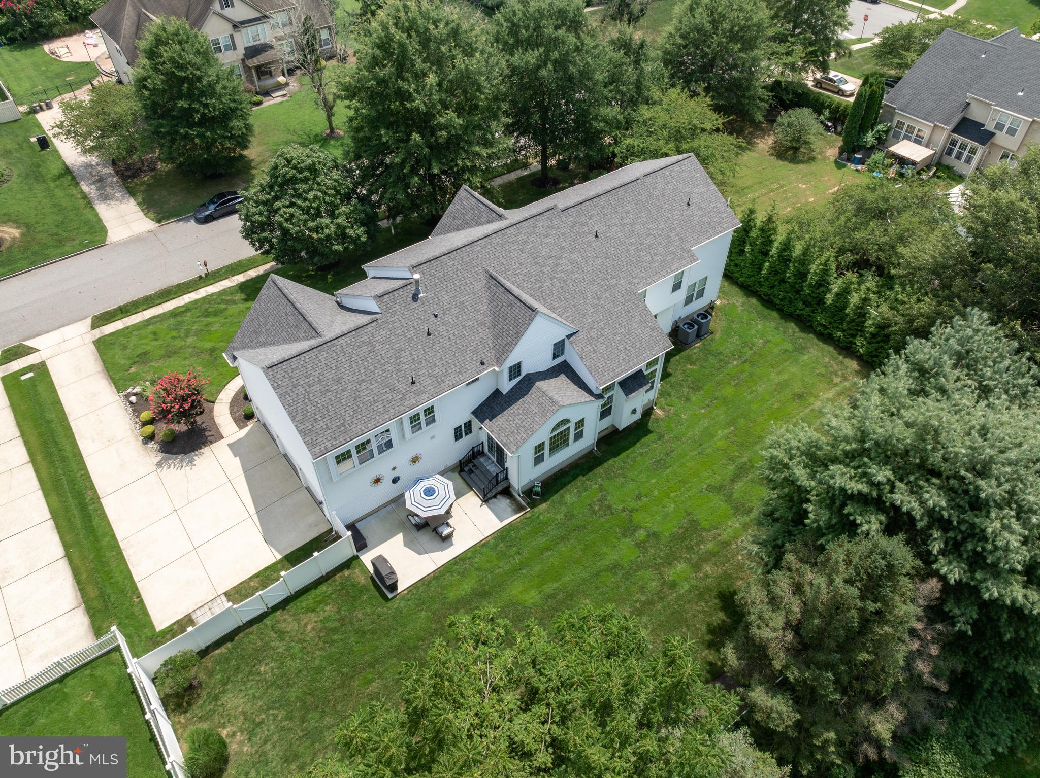 54 Jasmine Road Lumberton, NJ 08048 - Photo 58 of 60 an aerial view of a house with a big yard