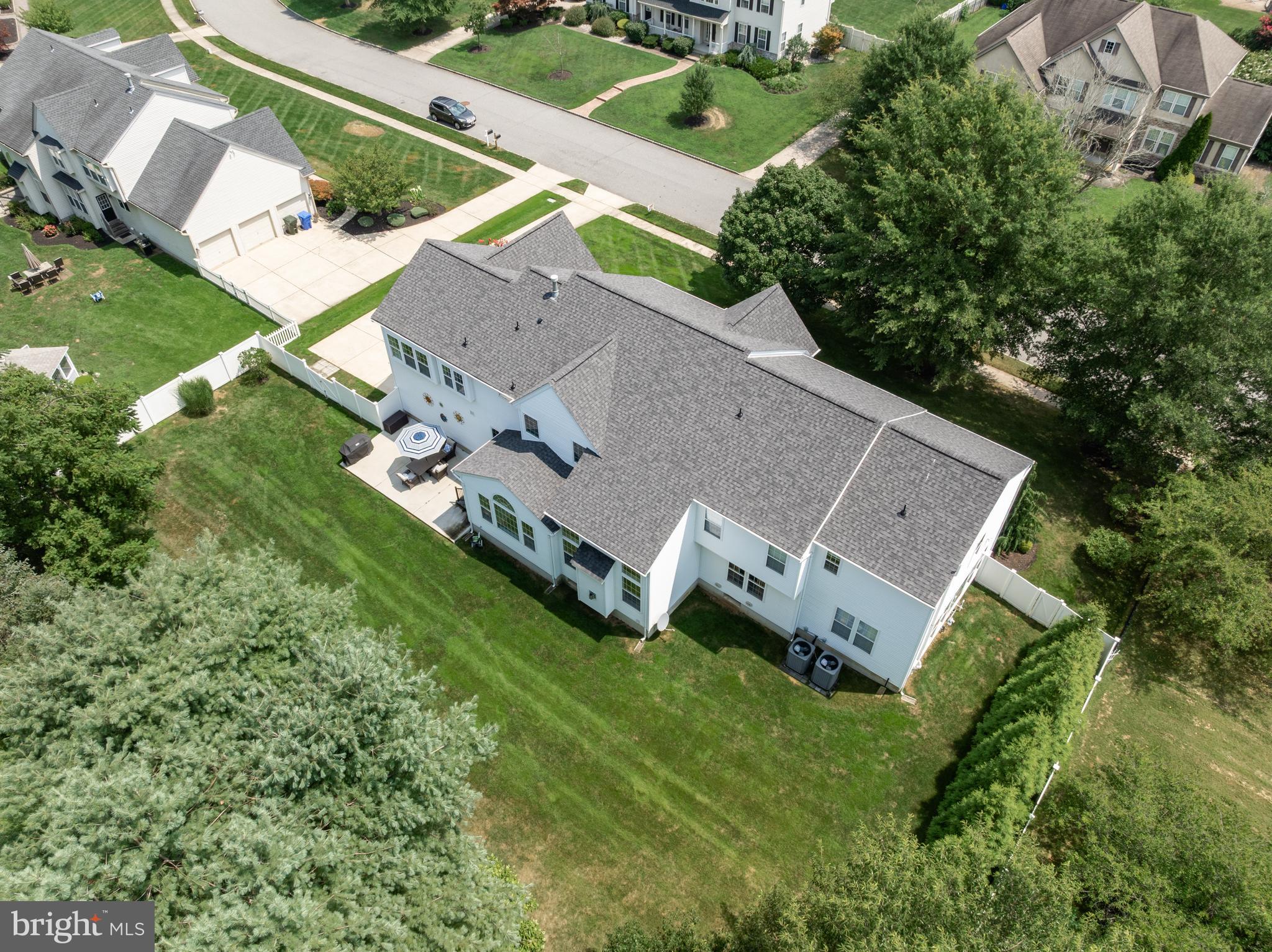54 Jasmine Road Lumberton, NJ 08048 - Photo 60 of 60 an aerial view of residential house with outdoor space and trees all around