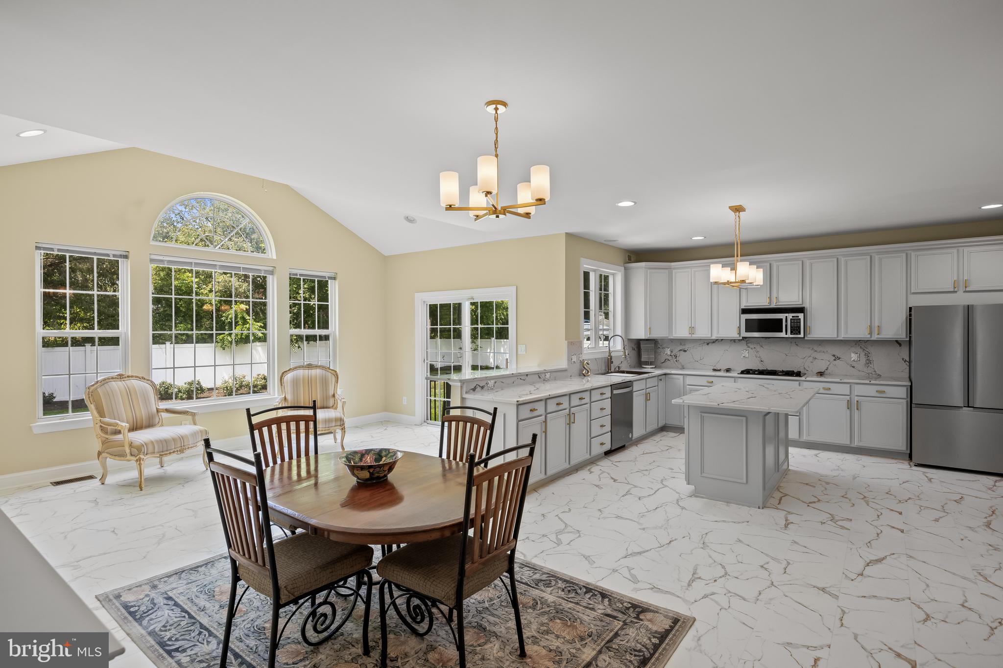 54 Jasmine Road Lumberton, NJ 08048 - Photo 9 of 60 a view of a dining room with furniture and wooden floor