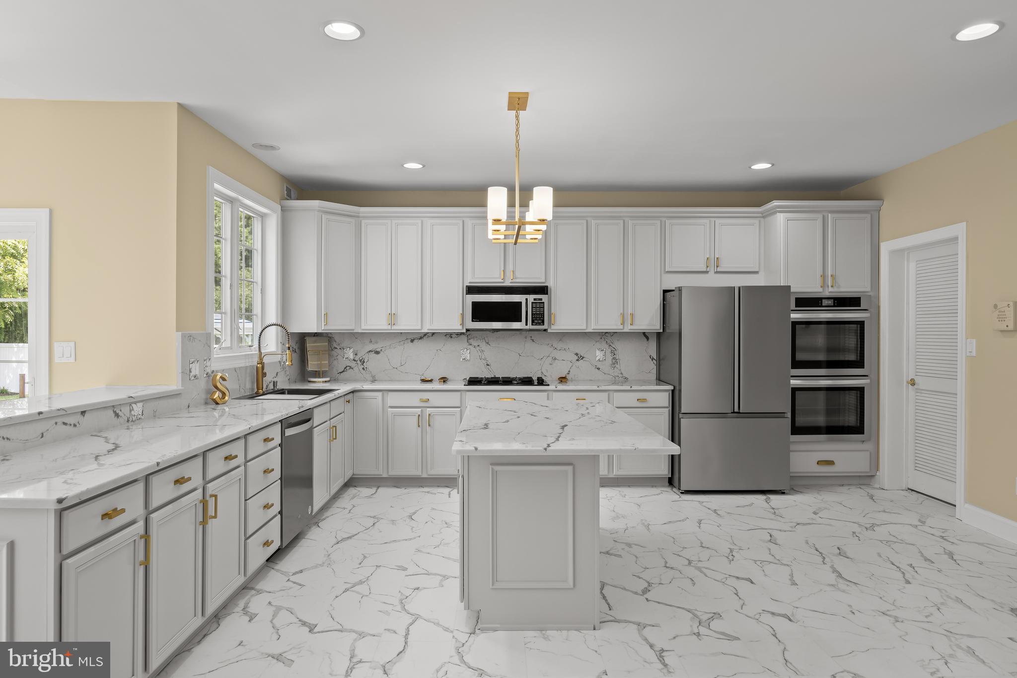 54 Jasmine Road Lumberton, NJ 08048 - Photo 10 of 60 a kitchen that has a refrigerator and a sink