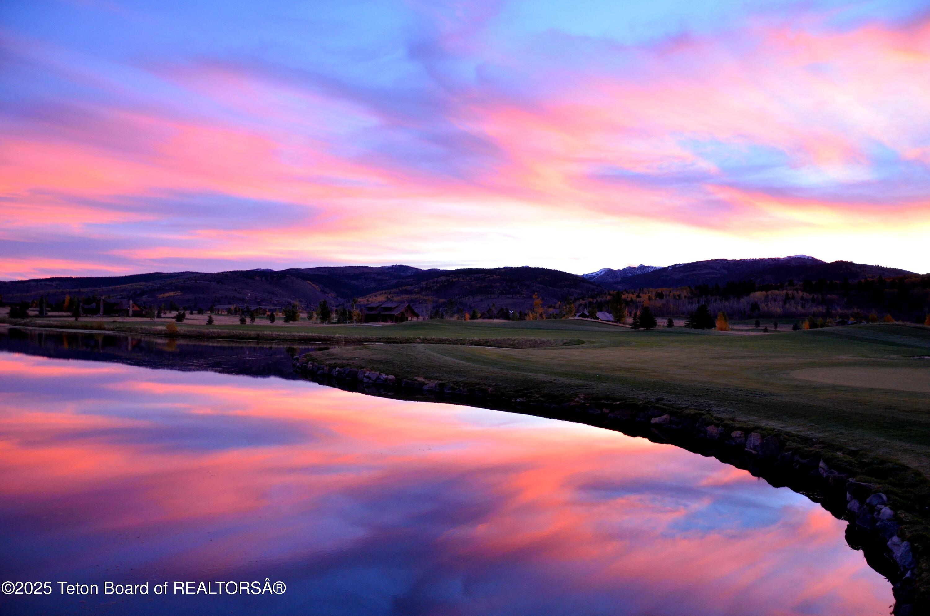 12 Cold Springs Road Victor, ID 83455 - Photo 75 of 77 Sunrise over #18
