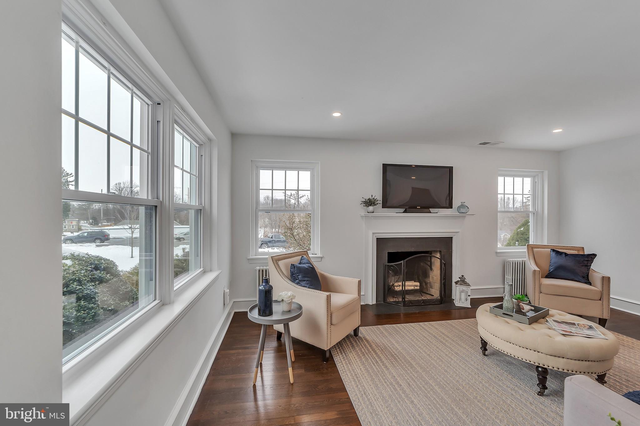 2088 Dutton Mill Road Newtown Square, PA 19073 - Photo 5 of 25 Tons of new windows and beautiful floors!