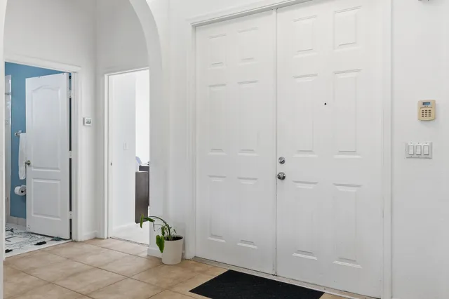 a view of a small space