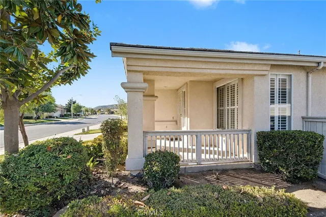 a view of outdoor space and porch