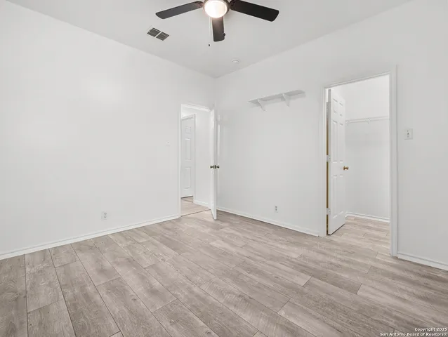 wooden floor in an empty room
