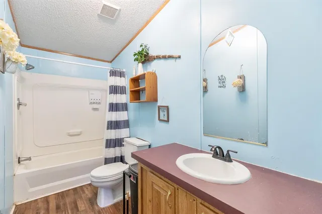 a backyard of a house