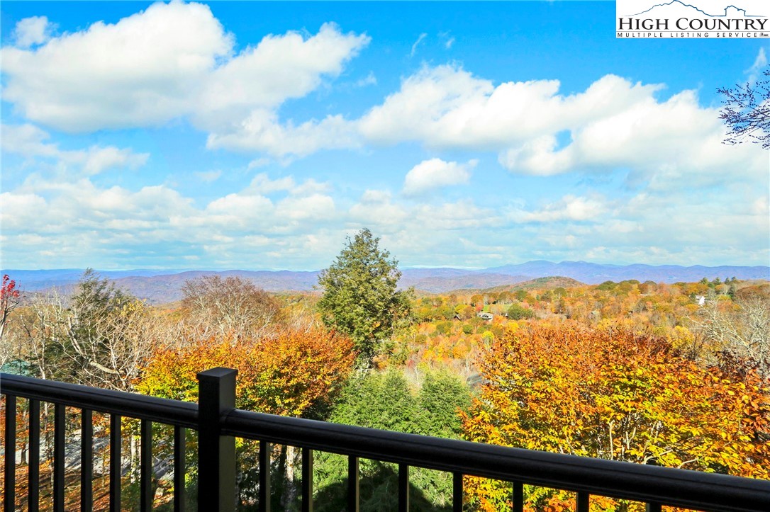 110 Pinnacle Ridge Road Beech Mountain, NC 28604 - Photo 41 of 49 a view of a city from a balcony