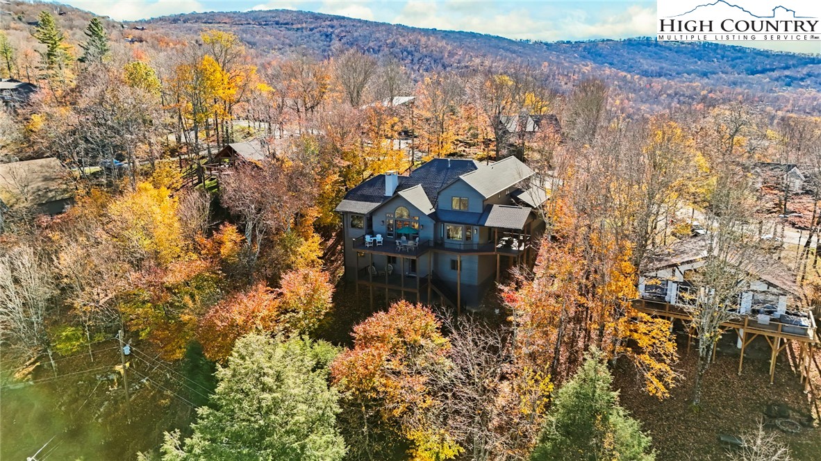 110 Pinnacle Ridge Road Beech Mountain, NC 28604 - Photo 46 of 49 a view of swimming pool with seating area