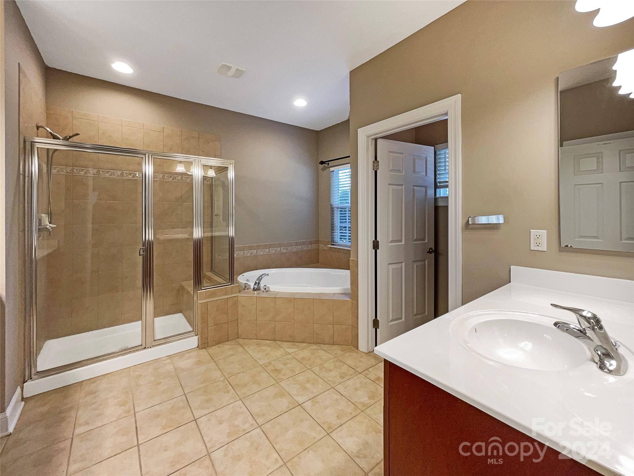 604 Panthers Way Fort Mill, SC 29708 - Photo 20 of 24 a bathroom with a sink and a mirror