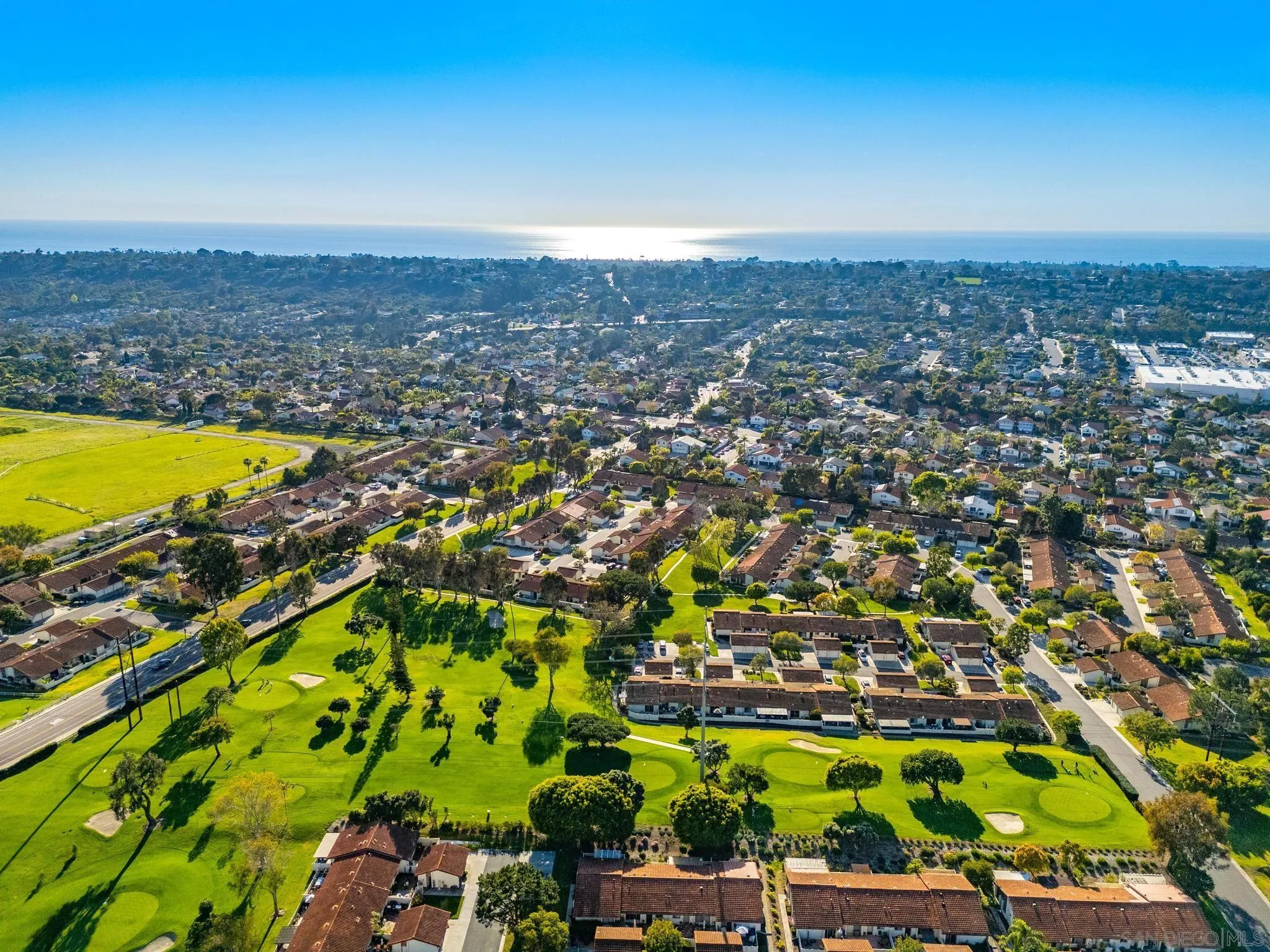 1822 Stanton Road Encinitas, CA 92024 - Photo 13 of 21 an aerial view of residential building and lake view