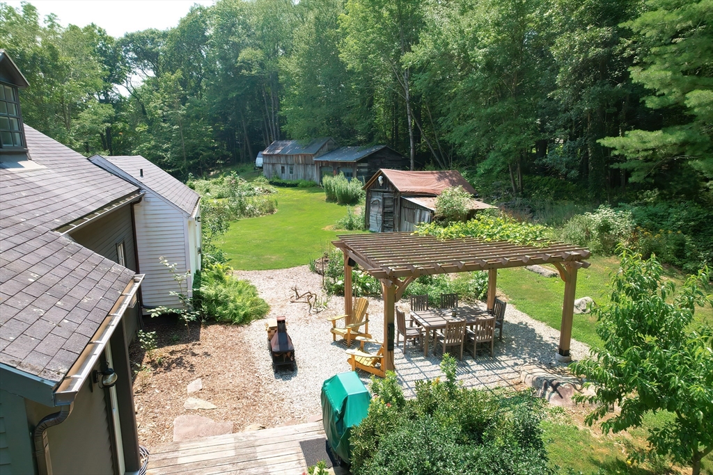 366 Breakneck Road Southbridge, MA 01550 - Photo 21 of 33 an aerial view of a house with garden space and street view