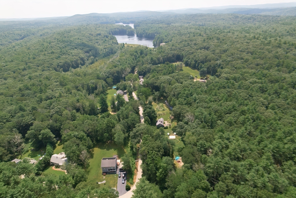 366 Breakneck Road Southbridge, MA 01550 - Photo 29 of 33 an aerial view of residential houses with outdoor space and trees