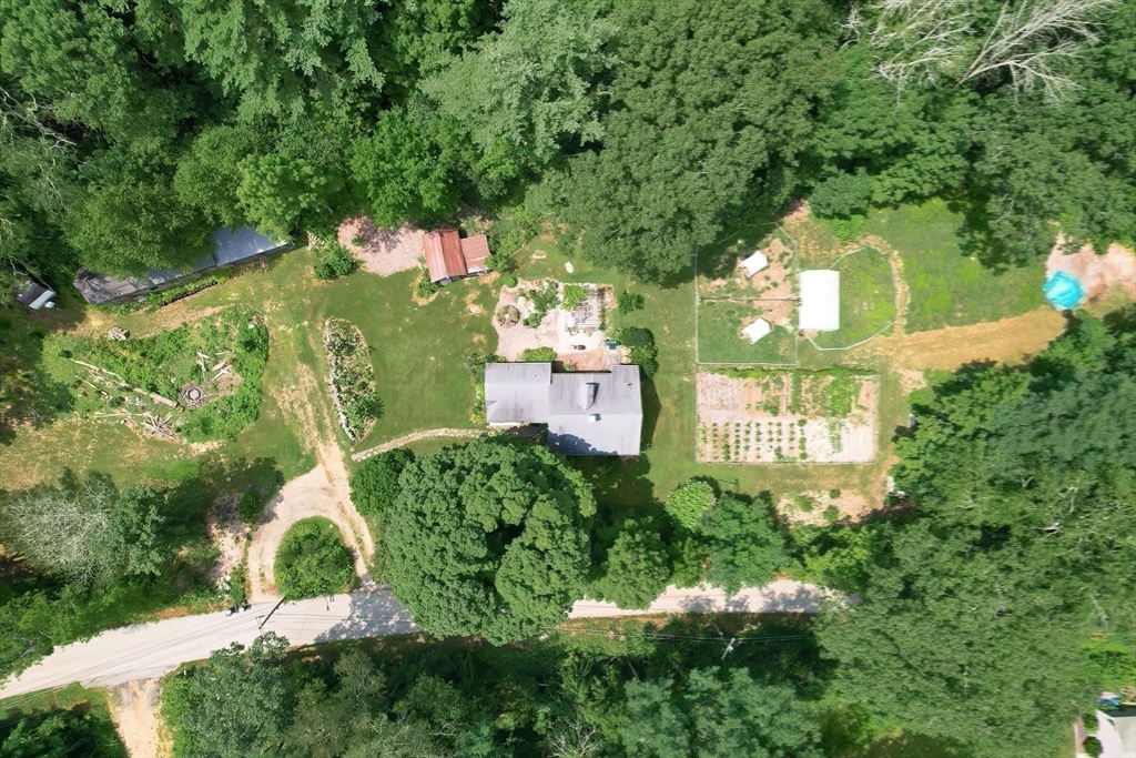 366 Breakneck Road Southbridge, MA 01550 - Photo 31 of 33 an aerial view of a house with a yard