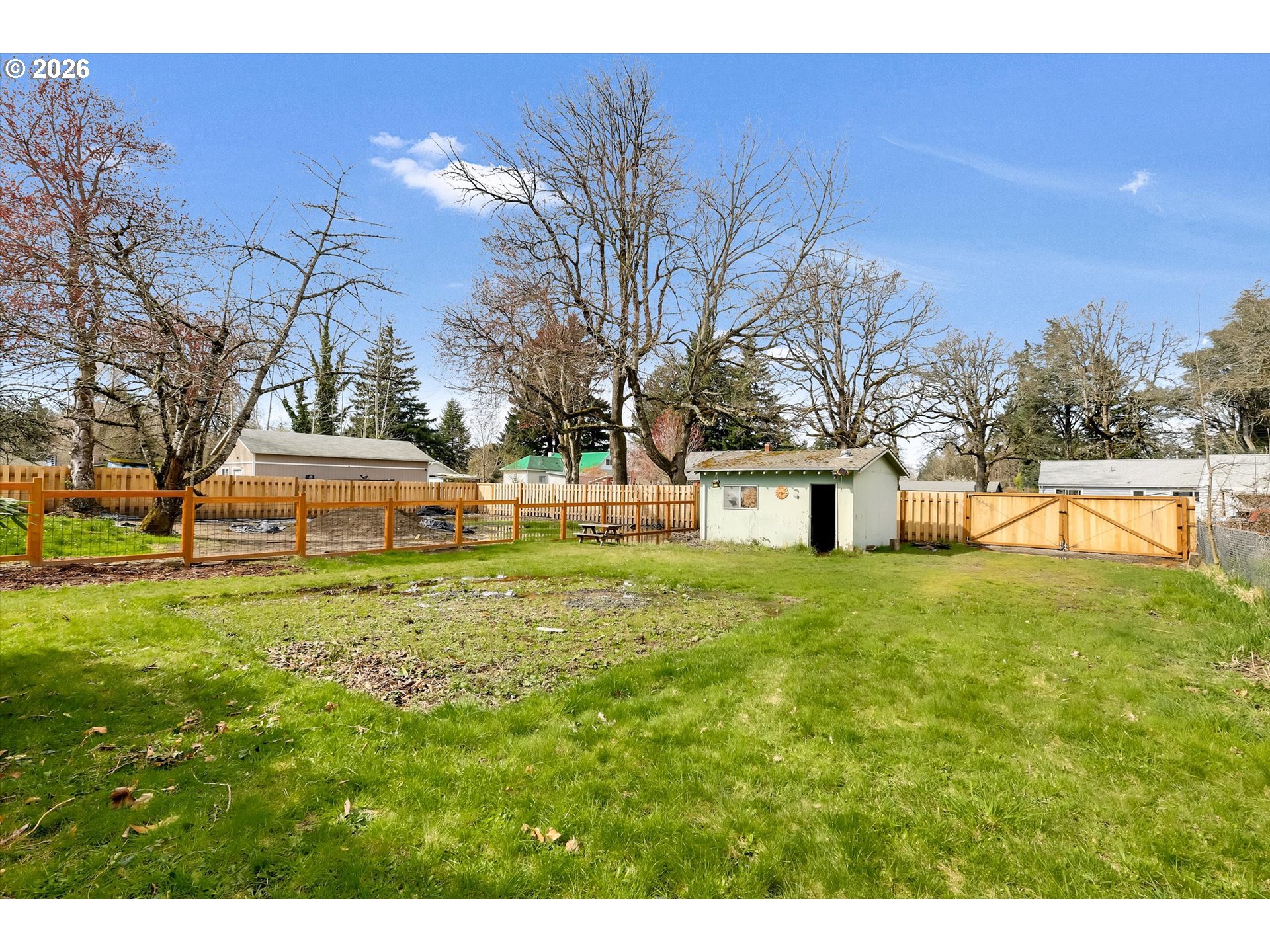 515 Harrison Street Fairview, OR 97024 - Photo 37 of 38 a view of a yard with a house