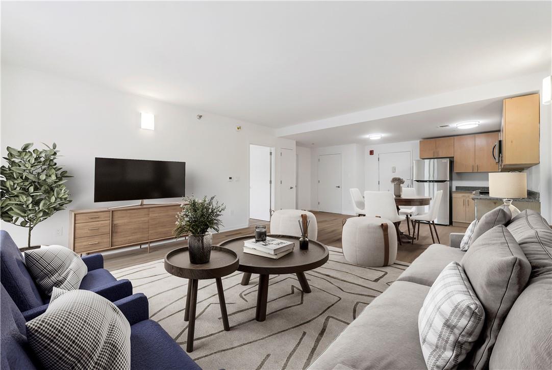 1108 Brown Street, Unit 4I Peekskill, NY 10566 - Photo 1 of 1 Living room featuring light hardwood / wood-style flooring