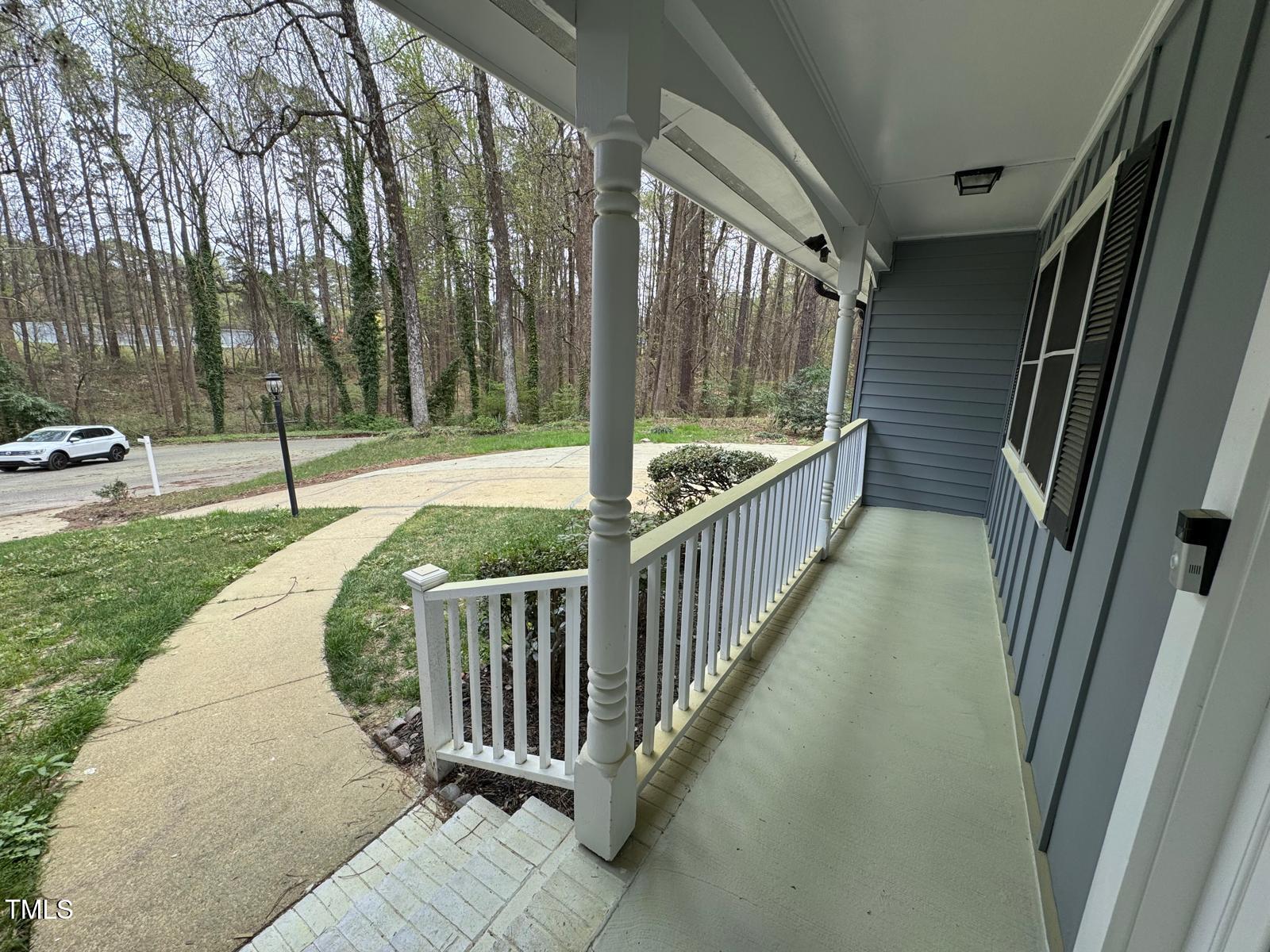 2616 Firelight Road Raleigh, NC 27610 - Photo 35 of 36 a view of a deck with a backyard
