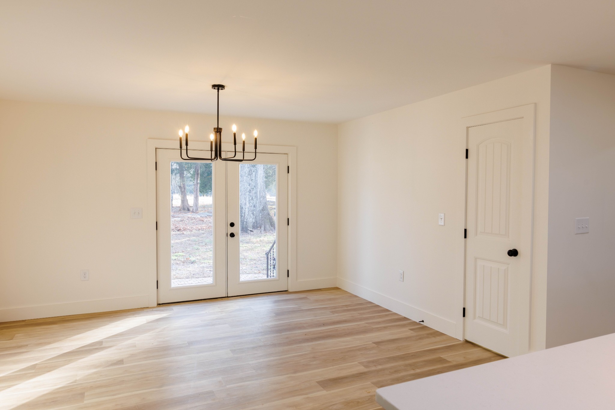 2239 Hunter Bills Road Lewisburg, TN 37091 - Photo 17 of 53 a view of a room with wooden floor chandelier and closet