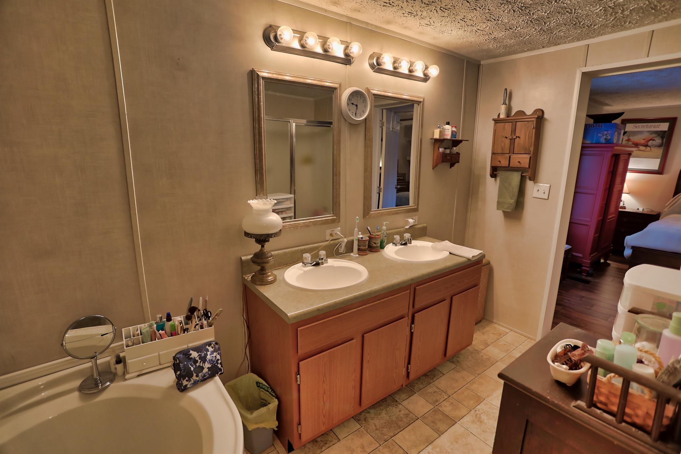 3686 Armstrong Road Springfield, TN 37172 - Photo 16 of 30 a bathroom with a sink double vanity