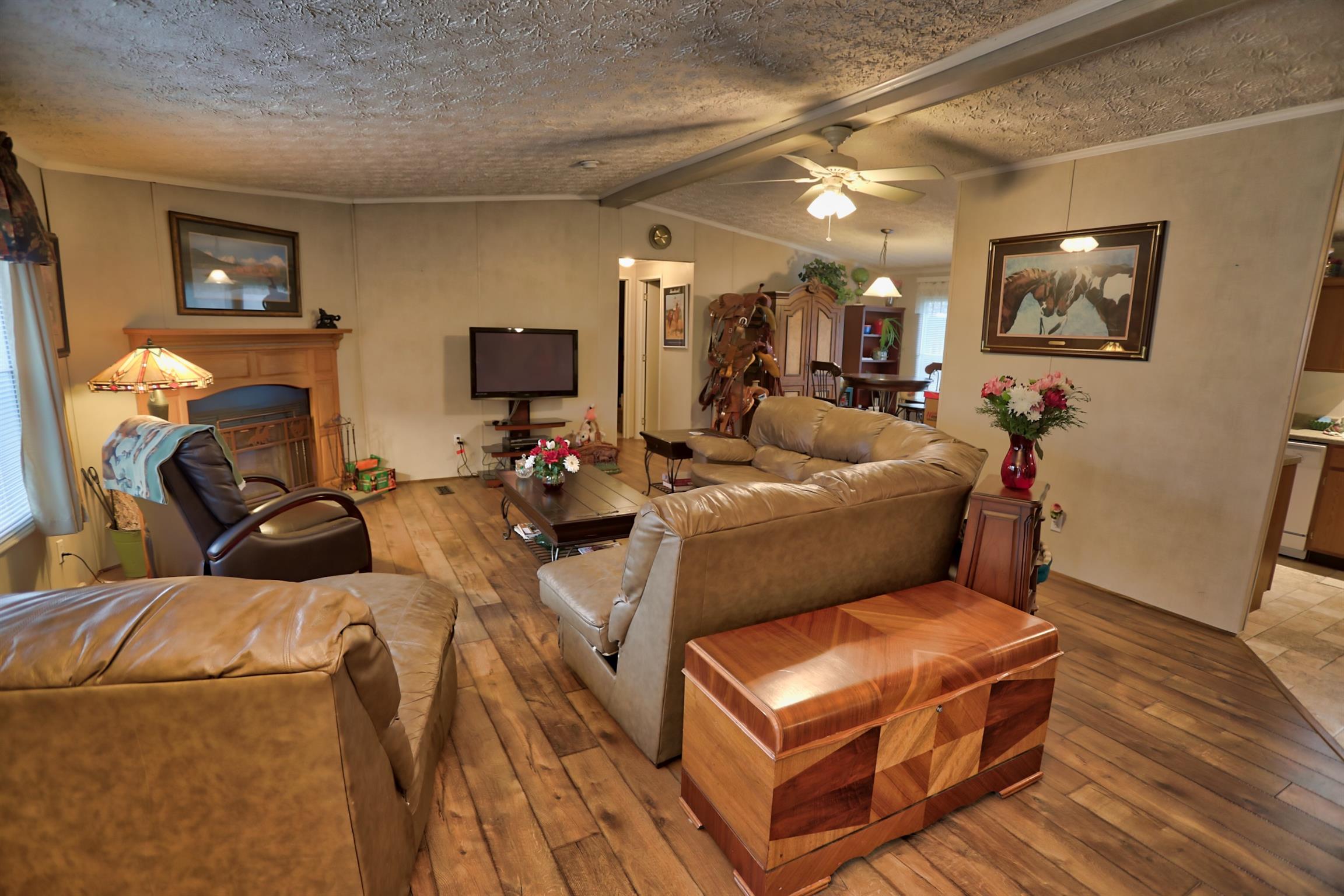 3686 Armstrong Road Springfield, TN 37172 - Photo 5 of 30 a living room with furniture and a flat screen tv