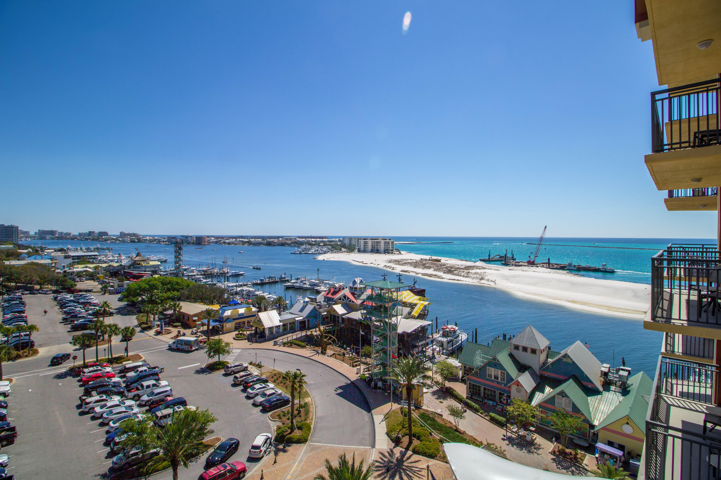 10 Harbor Boulevard, Unit E507F Destin, FL 32541 - Photo 17 of 28 an aerial view of ocean and residential houses with outdoor space