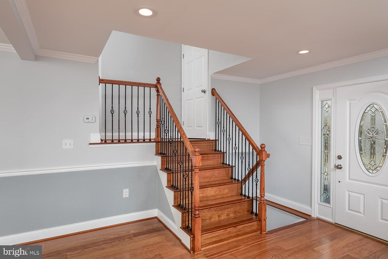 151 Westbury Road Lutherville-Timonium, MD 21093 - Photo 11 of 44 Beautiful Staircase to Upper Level!